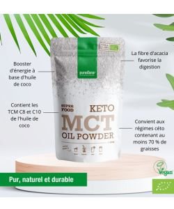 MCT poudre 200 g BIO BIO, 200 g